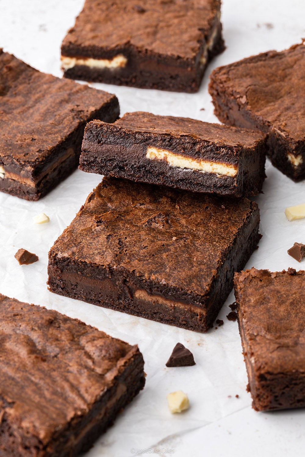 Triple Chocolate Brownies